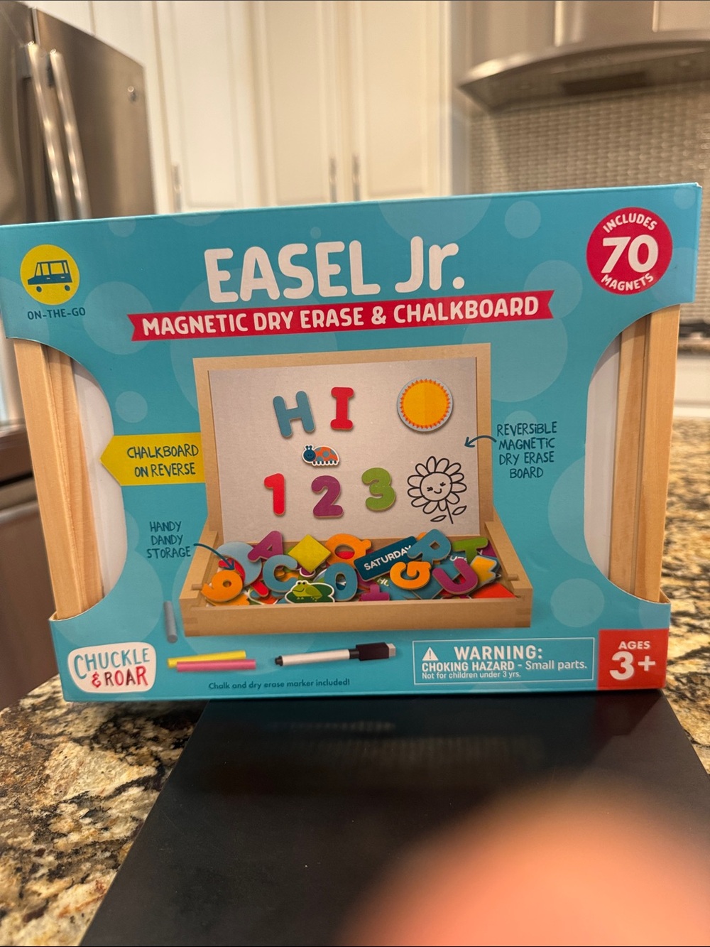 Easel Jr. Magnetic Dry Erase & Chalkboard